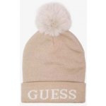 Guess dámská čepice Logo Pom hnědá – Hledejceny.cz