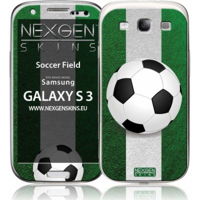 Nexgen Skins Sada skinů pro s 3D efektem Samsung GALAXY S III Soccer Field 3D