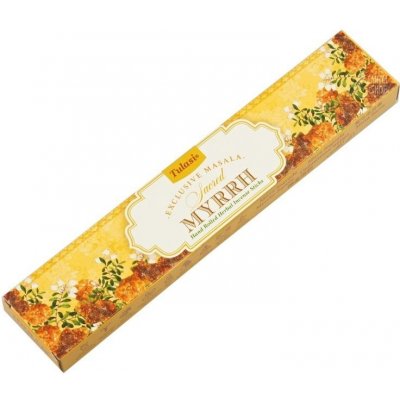 Tulasi Exclusive Masala Sacred Myrrh indické vonné tyčinky 15 g – Zboží Dáma