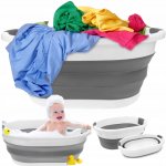 HomePRO Silikonový skládací koš na prádlo silikonová vanička 25L – Sleviste.cz
