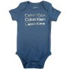 Kojenecké body Calvin Klein modré bodýčko pro chlapečka miminko Teddy