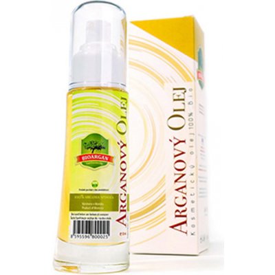 Bioargan Argan Oil kosmetický arganový olej na tvář, tělo a vlasy (100 % Bio) 50 ml – Hledejceny.cz