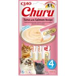 Churu Cat Purée Tuna with Salmon 4 x 14 g – Zboží Mobilmania