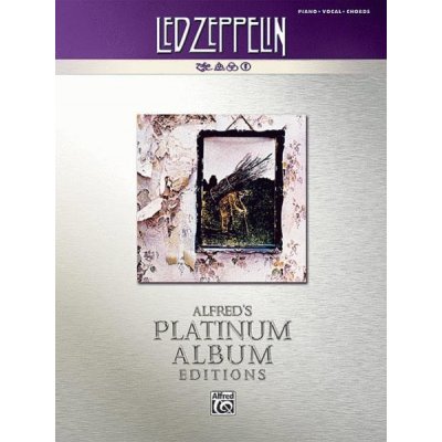 Led Zeppelin IV Platinum Edition noty na klavír, zpěv, akordy – Zboží Mobilmania