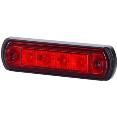 TruckLED LED boční obrysové světlo ČERVENÉ, LD677, 0,5W/1W, 12/24V [L1677] – Hledejceny.cz