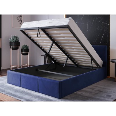 Ami Nábytek Top line 7 s úložným prostorem Granátový Velvet – Sleviste.cz