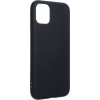 Pouzdro a kryt na mobilní telefon Apple Pouzdro Forcell SILICONE LITE Case iPhone 11 černé