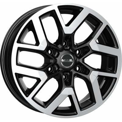 MAK Gravel 6,5x16 6x130 ET54 black mirror – Sleviste.cz