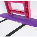 Doloni s madlem Růžovo-fialová 243 cm – Zboží Dáma