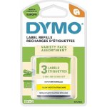 Dymo LetraTag páska Multi-pack (bílá papír, žlutá plast, stříbrná) S0721800 – Zboží Živě