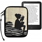 KW Mobile motiv Girl And Books KW5033517 Univerzální pouzdro pro čtečky 6 vícebarevné – Sleviste.cz