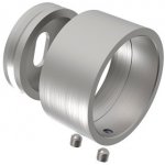 Hahn Steel Kotvení zábradlí na zeď pro trubku 42,4 mm, AISI 304 - lesk – Zboží Mobilmania
