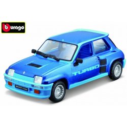 Bburago Classic Renault 5 Turbo modrá 1:32