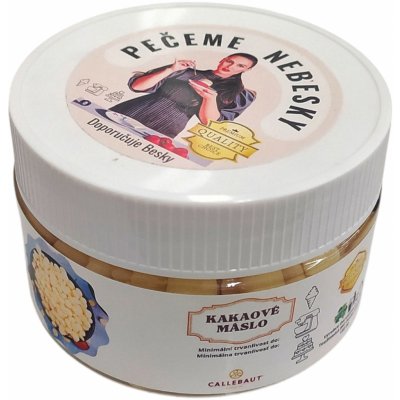 Callebaut Kakaové máslo v peckách 100% 100 g – Zboží Dáma