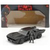 Sběratelský model Jada Toys The Batman 2022 Diecast Model 2022 Batmobile s figurkou Batmana 1:24