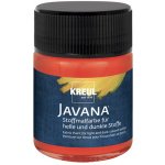 Barva na světlý a tmavý textil Javana 50 ml červená – Zboží Dáma