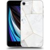 Pouzdro a kryt na mobilní telefon Apple Pouzdro Picasee silikonové Apple iPhone SE 2020 - White tile čiré