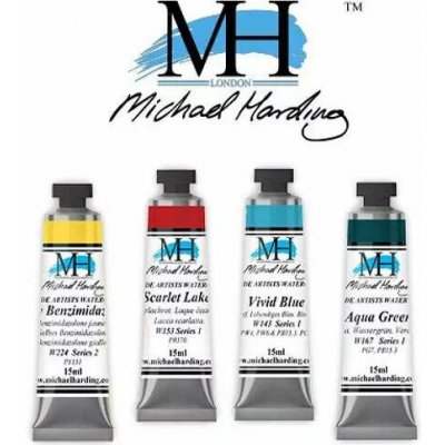 Michael Harding akvarelové barvy 15 ml Moss Green 165 – Zboží Dáma