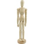 JUNIOR SMPL manekyn - dřevěná figurka - muž 12"/ 30 cm – Zboží Mobilmania