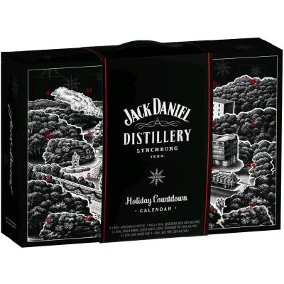 Jack Daniel’s Whiskey MINI kalendář NEW 18 x 0,05 l – Zboží Dáma