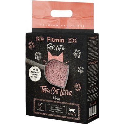Fitmin For Life Tofu stelivo s vůní Broskev 6 l – Sleviste.cz