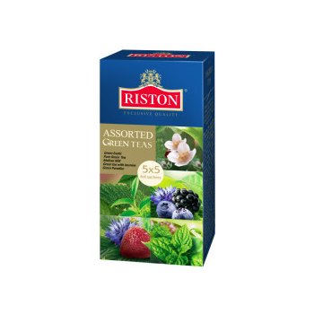 Riston Kolekce zelených čajů s příchutí 25 s.