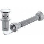 Umyvadlový sifon s univerzální výpustí click-clack REA Flow Chrome – Zboží Dáma