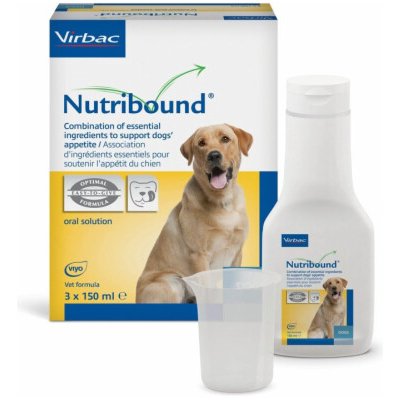 Virbac Nutribound Convalescence doplňky stravy pro psy 3 x 150 ml – Hledejceny.cz