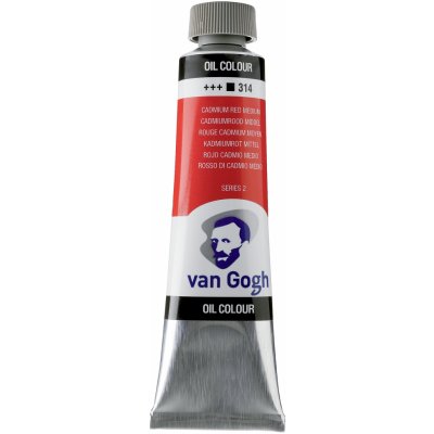Van Gogh olejová barva 40 ml 314 cadmium red medium – Hledejceny.cz