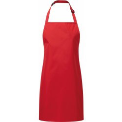 Premier Workwear Dětská voděodolná zástěra PR145 Red Pantone 200 43x53cm