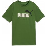 Puma ESSENTIALS 2 COLOR N0.1 LOGO TEE B Zelená,Bílá,Černá – Zboží Mobilmania
