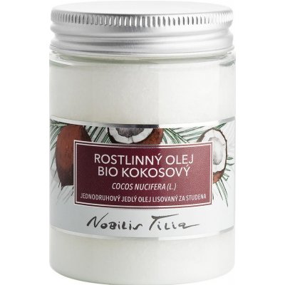 Nobilis Tilia rostlinný kokosový olej Bio fialové sklo 100 ml – Zbozi.Blesk.cz