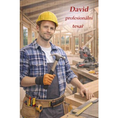 Tesař - Plastová / A3 (30x45cm) / 10. Retro plakát – Sleviste.cz