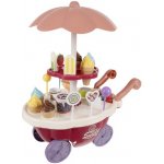 Kruzzel 22733 Dětský zmrzlinový vozík – Zboží Dáma