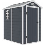 Rojaplast Ave B 192 x 134 x 204 cm šedý – Zboží Mobilmania