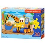 Castorland Žlutý bagr 30 dílků – Sleviste.cz