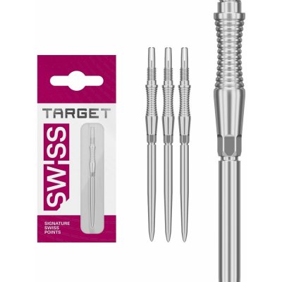 Target - darts - Swiss Points - Signature RST - Silver - 42 mm – Zboží Mobilmania