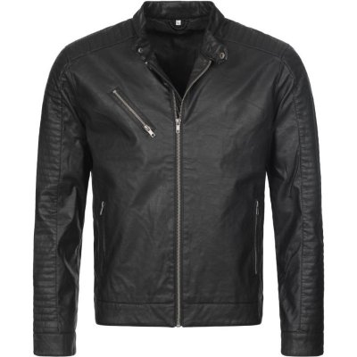 Stedman bunda Biker Jacket Men černý opál – Sleviste.cz