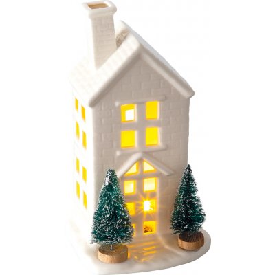 Retlux RXL 393 Vánoční ozdoba Porcelán domek LED 19,2cm – Zboží Mobilmania