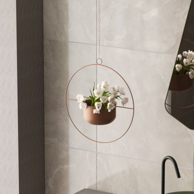 ASIR Stojan na květináč PAYANDA bronzový závěsný – Zbozi.Blesk.cz