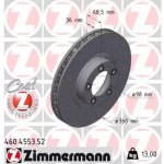 ZIMMERMANN Brzdový kotouč SPORT Z - 360 mm ZIM 460.4553.52 | Zboží Auto