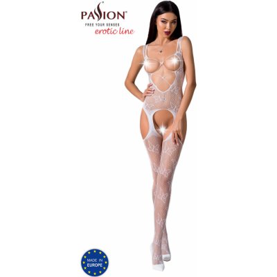 Passion Bodystocking BS075 White – Zboží Dáma