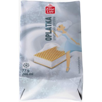 Fine Life Oplatka smetanová zmrzlina 200 ml – Hledejceny.cz