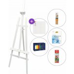 Leonarto Malířský stojan Isabel small White – Zboží Mobilmania