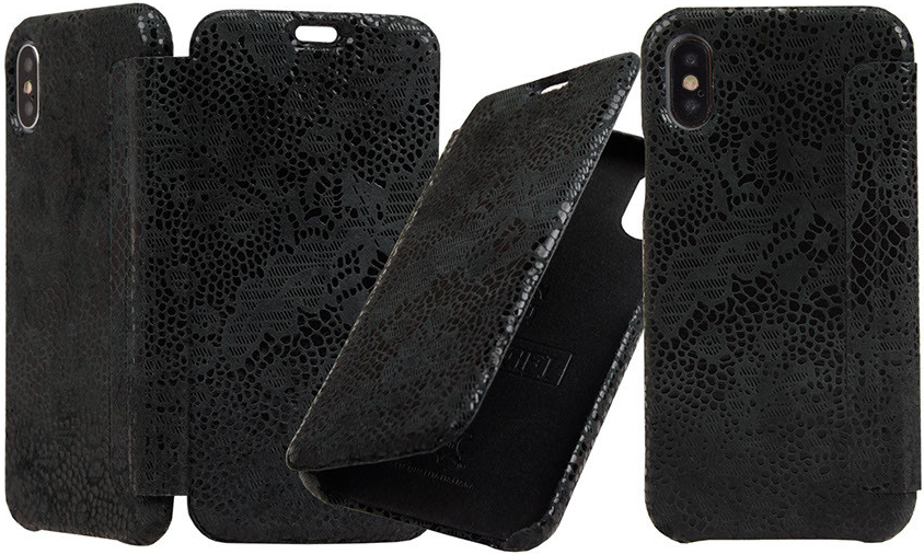 Pouzdro Carastyle Graffi Lace Samsung Galaxy S8 Černé