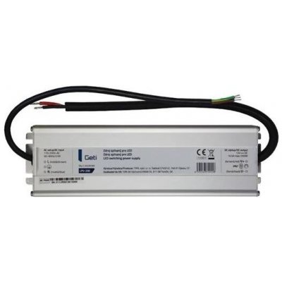 Geti Napájecí zdroj spínaný pro LED pásky 200W/12V IP67 TI0195 – Sleviste.cz