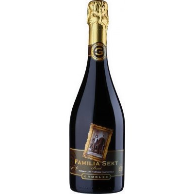 Rodinné Vinařství Grmolec Familia Sekt Brut 12% 0,75 l (holá láhev) – Sleviste.cz