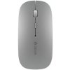 Myš Devia Lingo Series 2.4G+Wireless Dual Mode Mouse - Silver 6938595379703