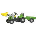 Rolly Toys kiddy Futura s čelním nakladačem a přívěsem – Zbozi.Blesk.cz