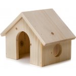 JK ANIMALS dřevěný domek z masivu pro morčata 21,5 x 14,5 x 16 cm – Zbozi.Blesk.cz